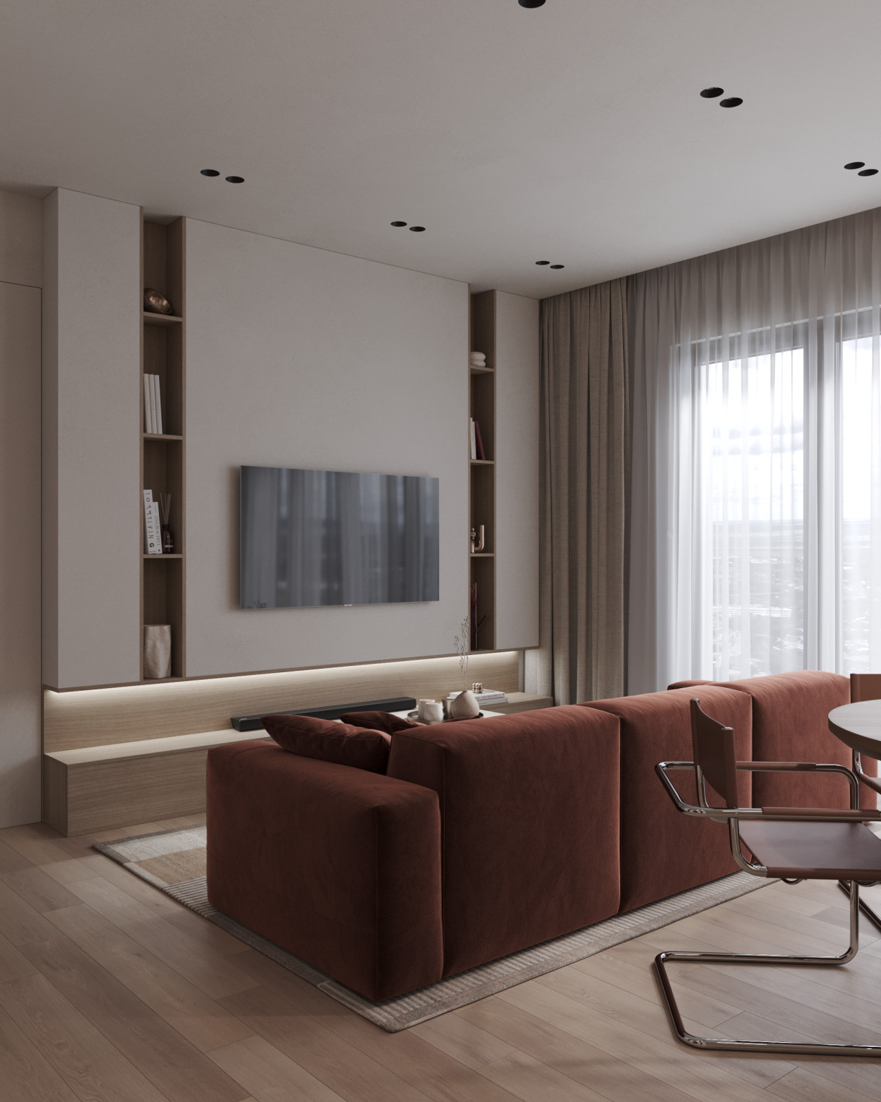 colorful apartment