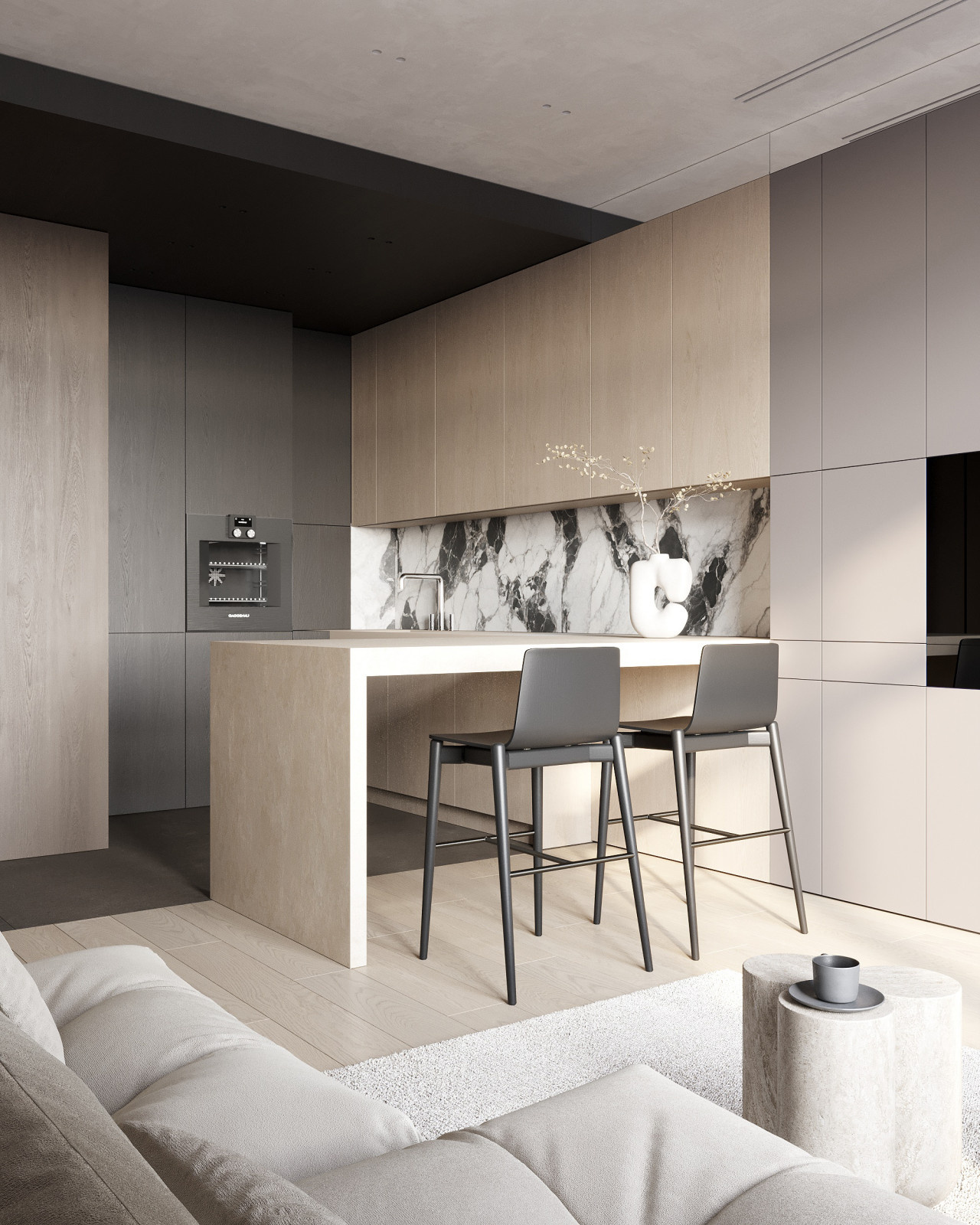 Интерьер квартиры в ЖК NEVA HAUS