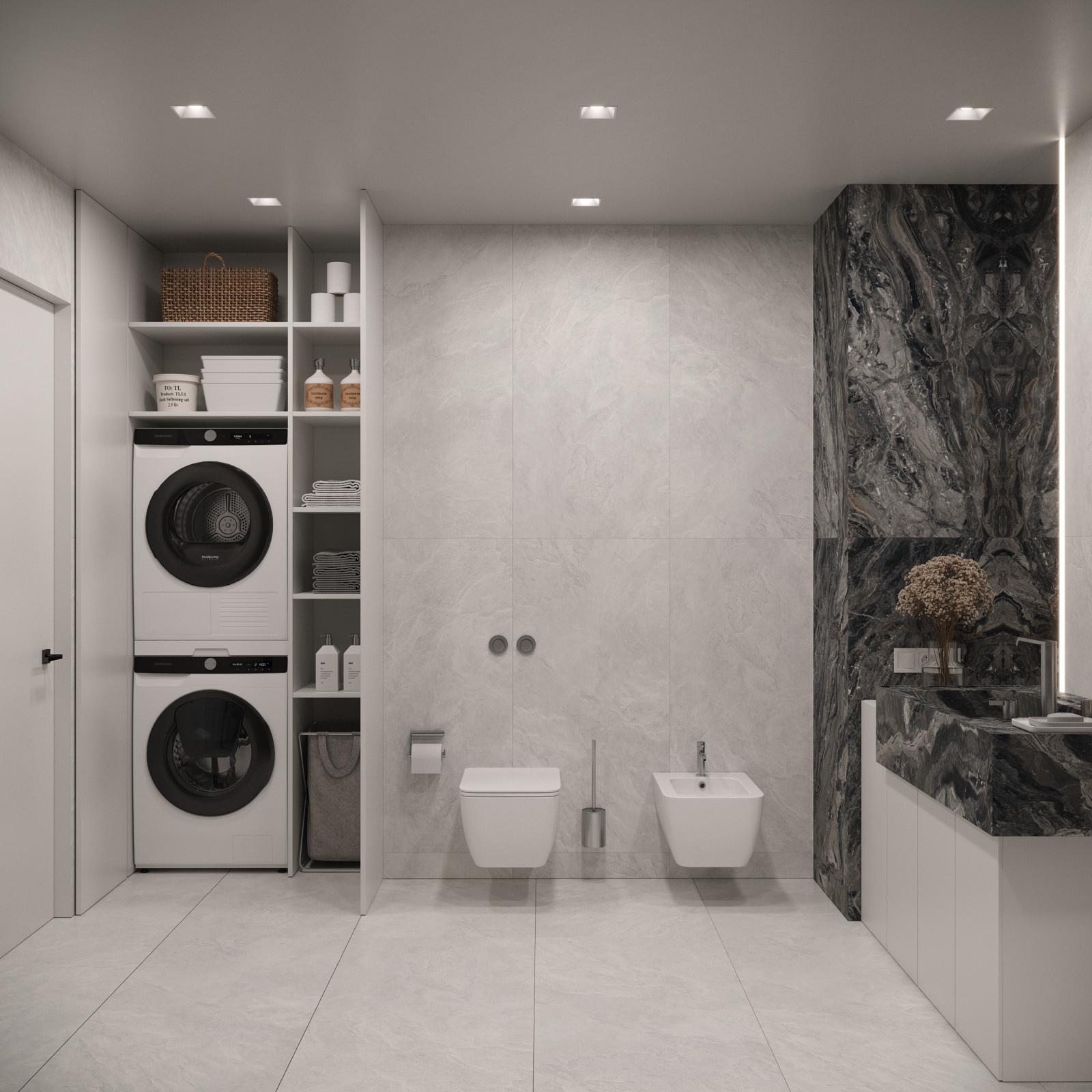 Bathroom in contemporary style