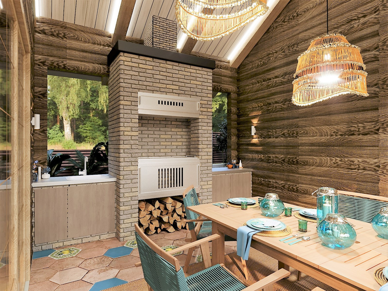 Дом из бруса