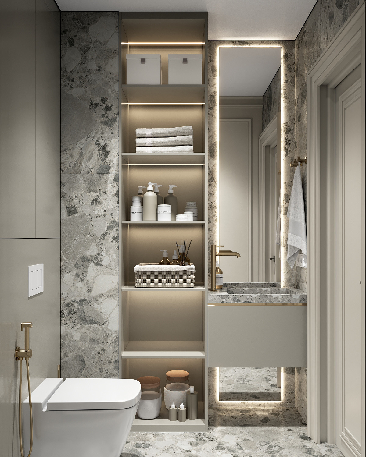 Neoclassical Apartment