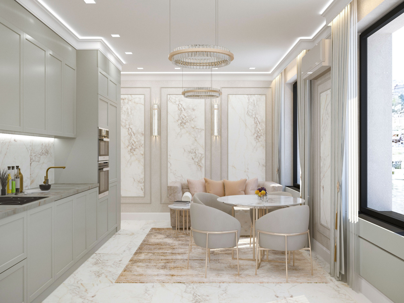 Квартира площадью 62 м2