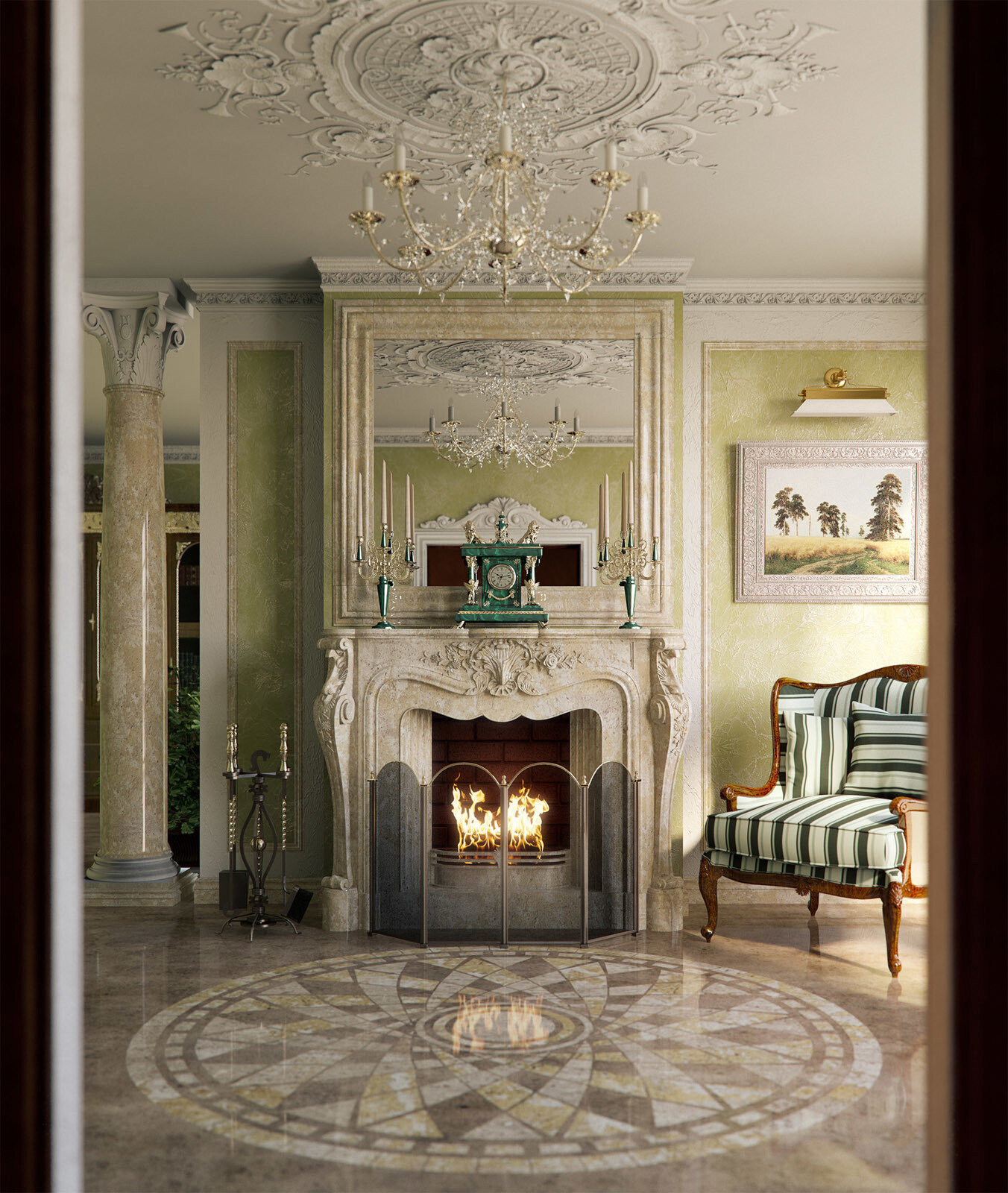 Fireplace