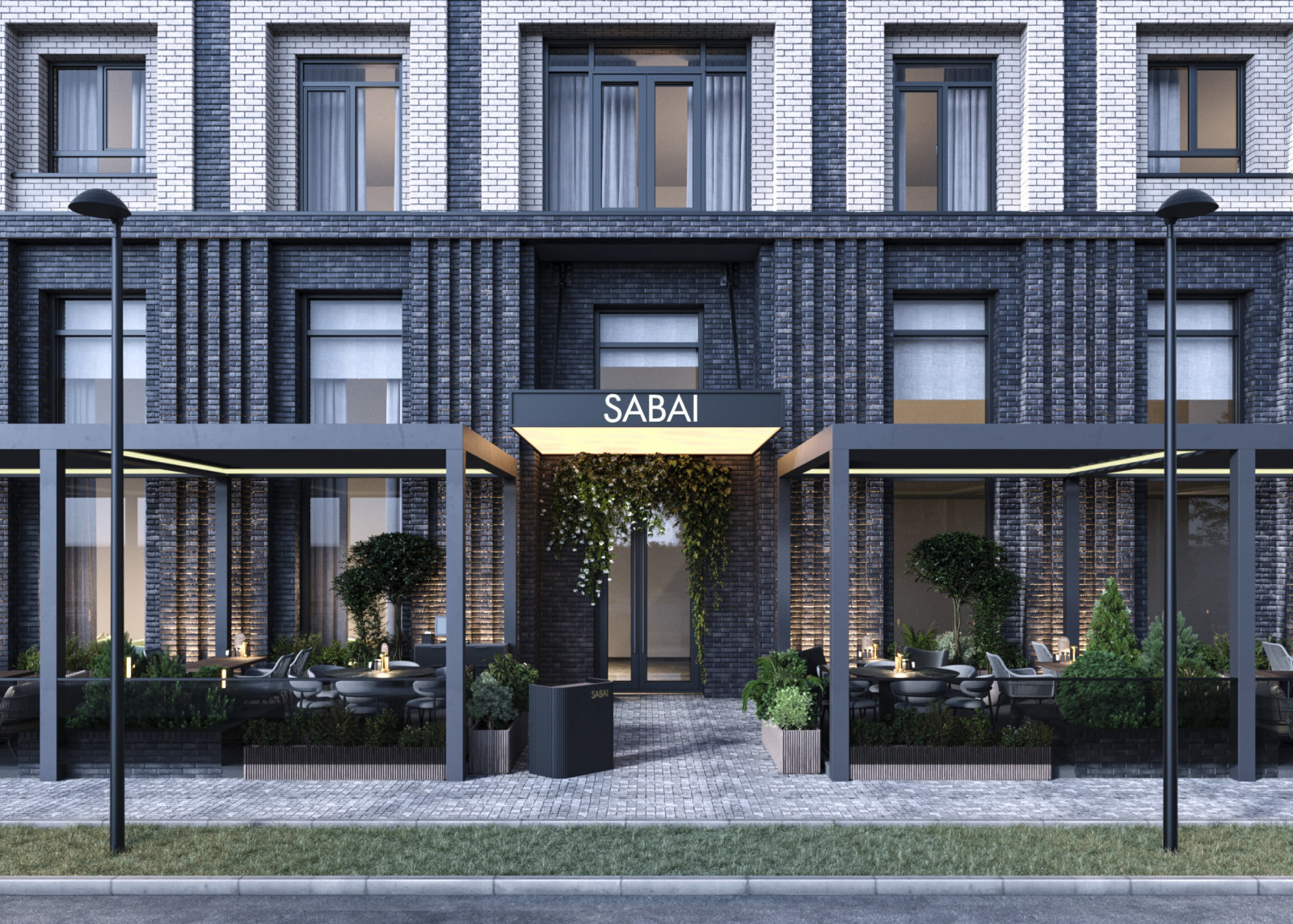 Летняя веранда ресторана "Sabai Bar"