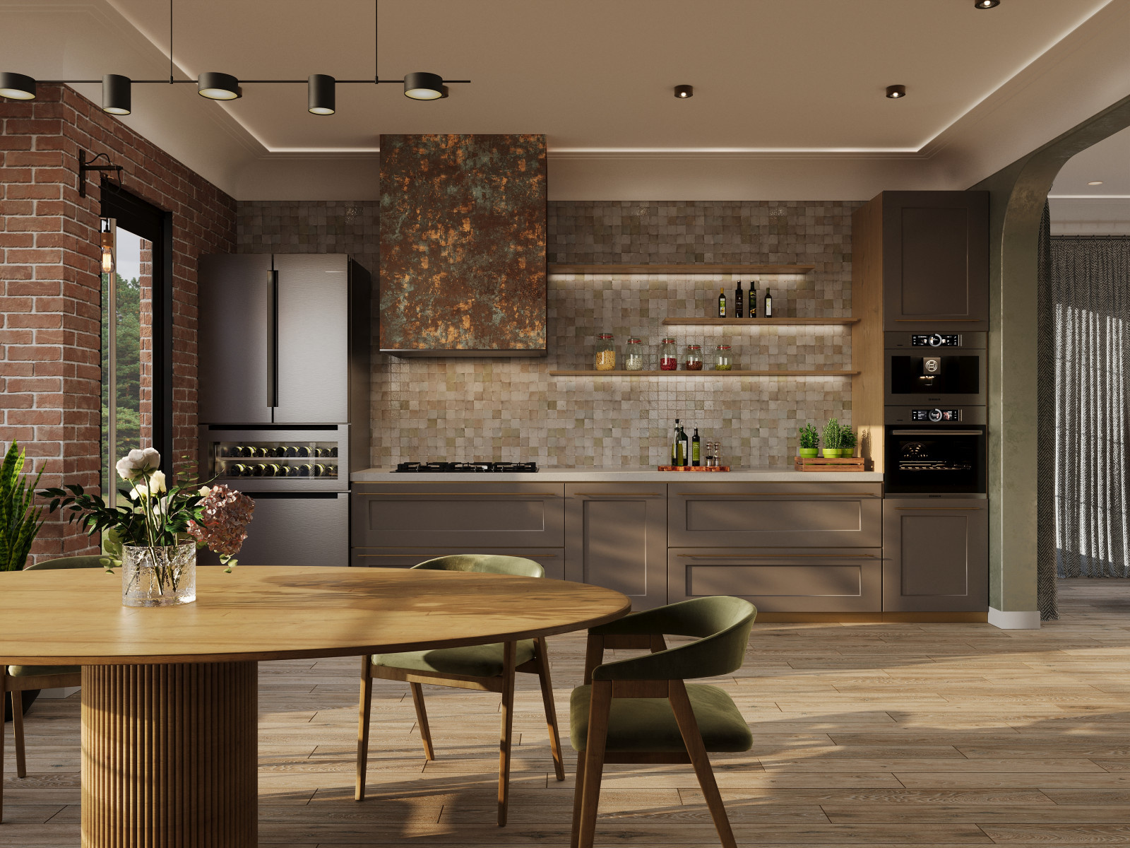 Stunning 3D Visualization of Modern Country House Renovation