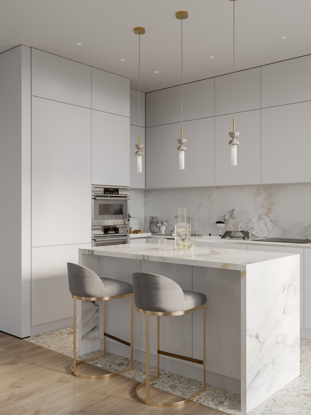 Современная квартира 94 м² - проект для семьи с ребёнком