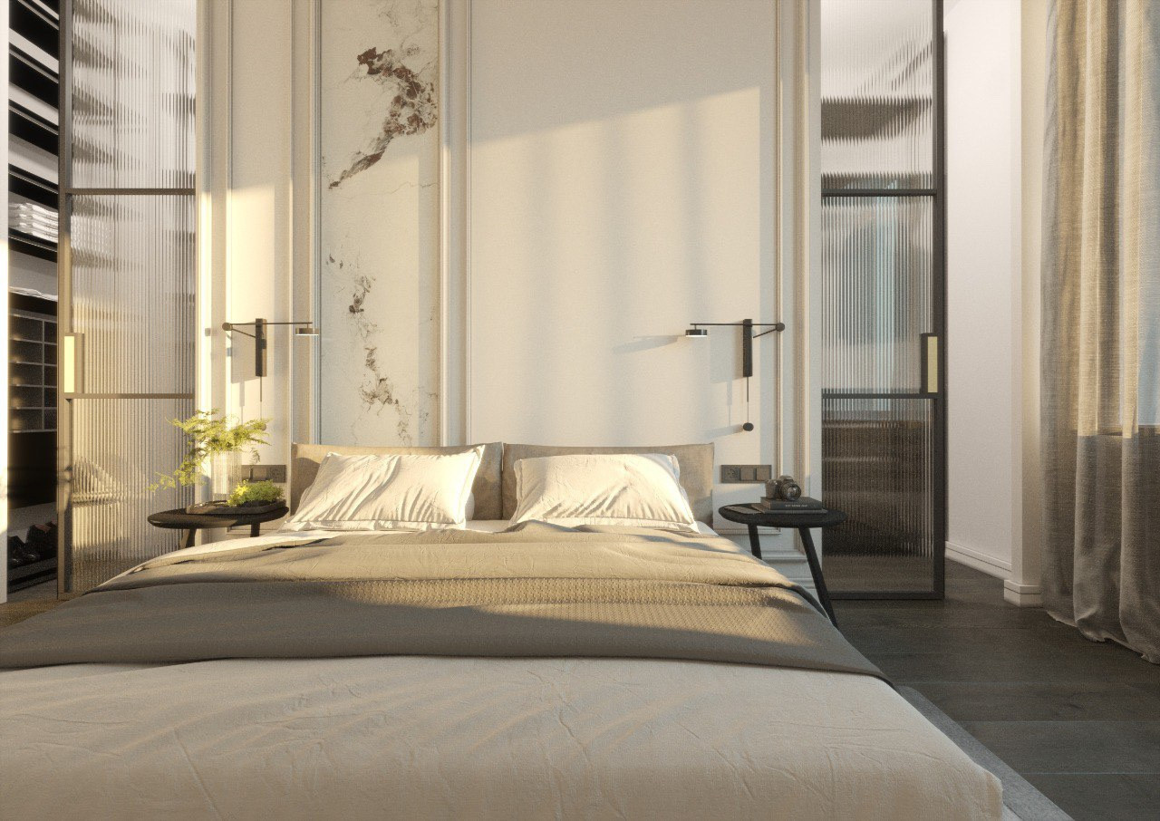 Обложка проекта: Camera da letto luminosa