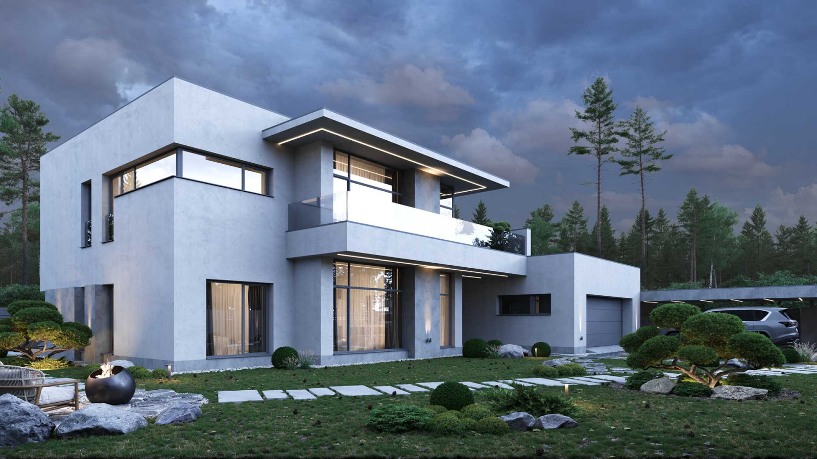 Обложка проекта: Wolf 420 m2 КП "Волчиха"