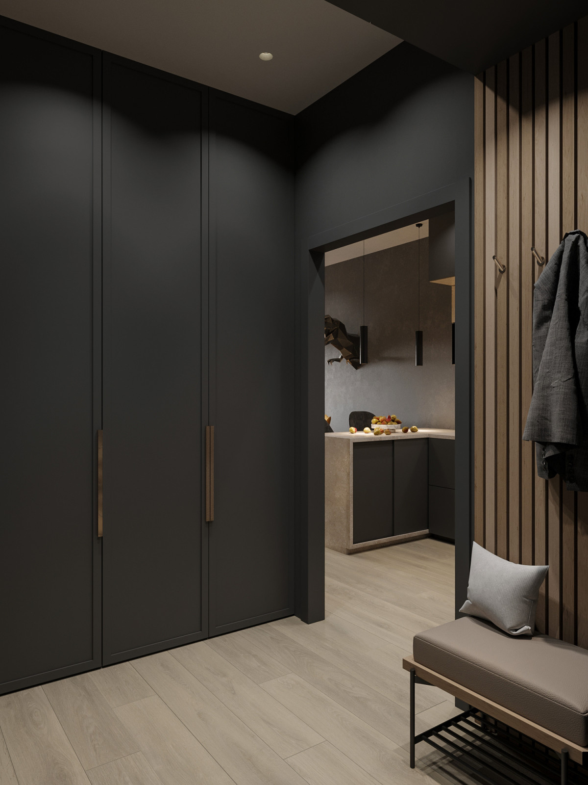 Современная квартира 45,5 м² в лаконичном стиле