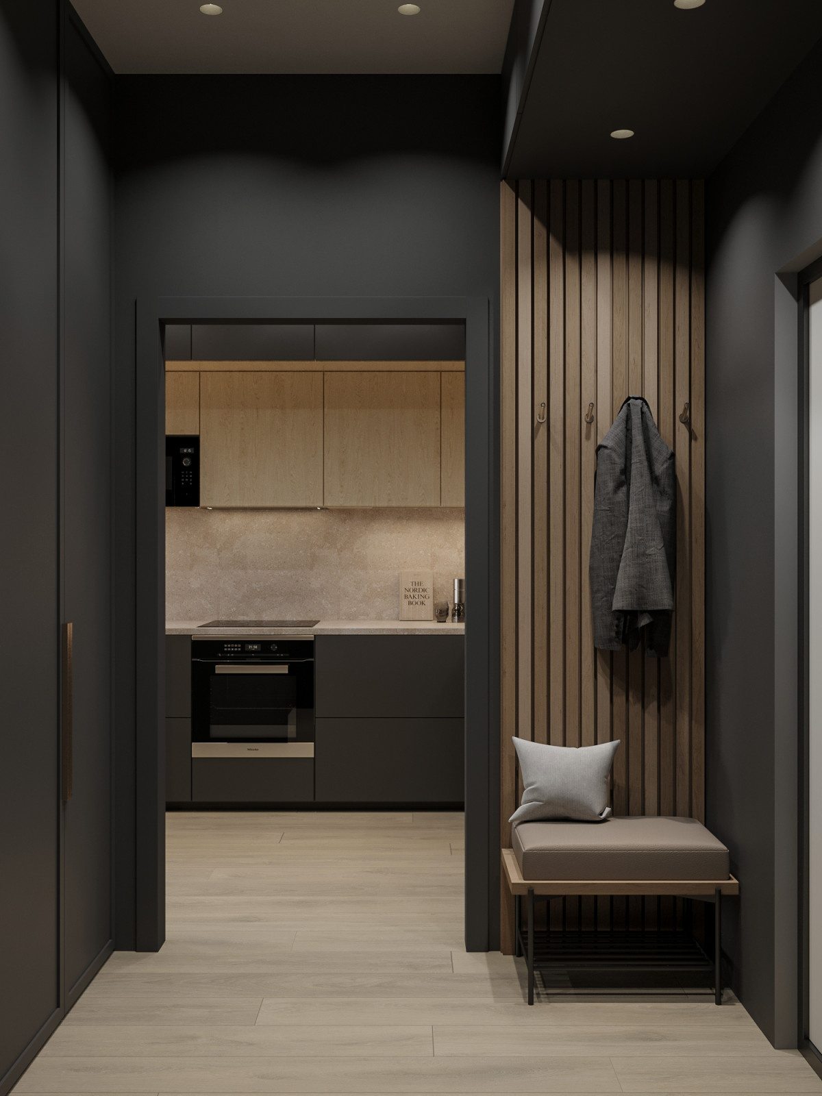 Современная квартира 45,5 м² в лаконичном стиле