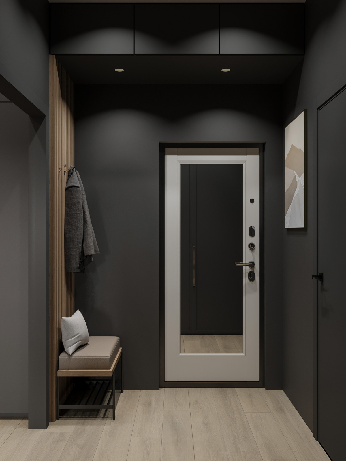 Современная квартира 45,5 м² в лаконичном стиле