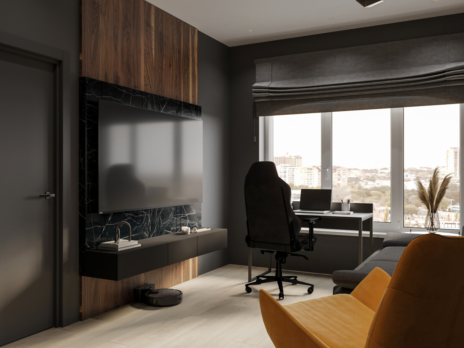 Современная квартира 45,5 м² в лаконичном стиле