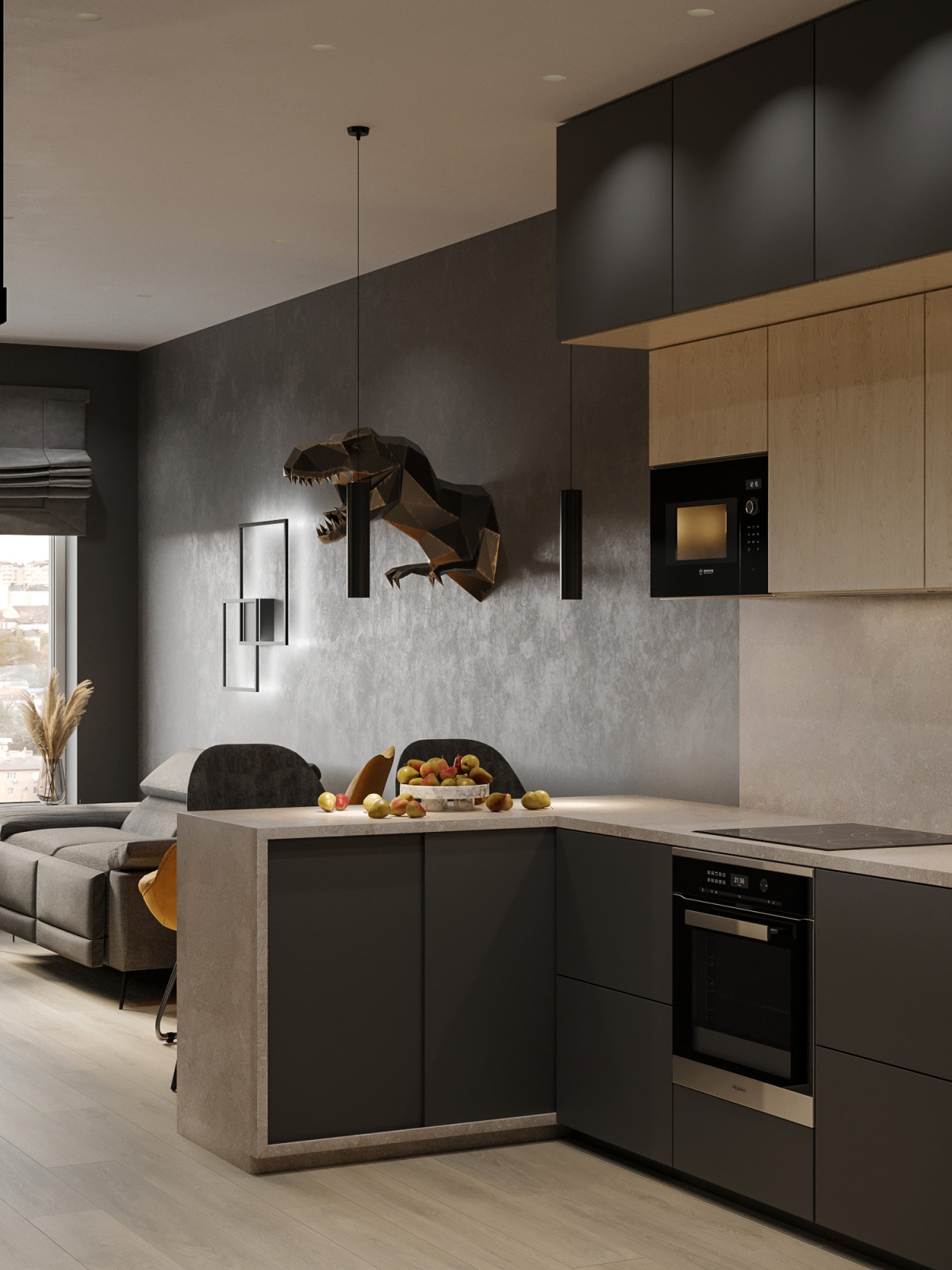 Современная квартира 45,5 м² в лаконичном стиле