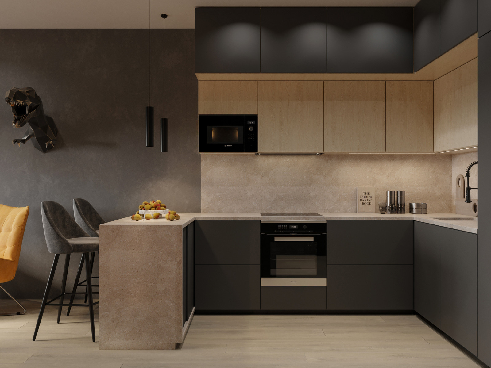Современная квартира 45,5 м² в лаконичном стиле
