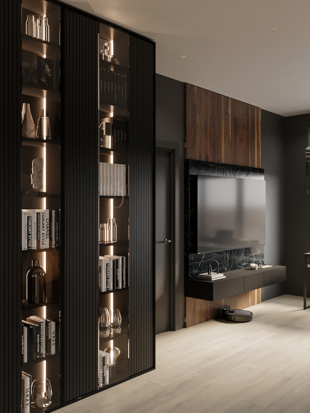 Современная квартира 45,5 м² в лаконичном стиле