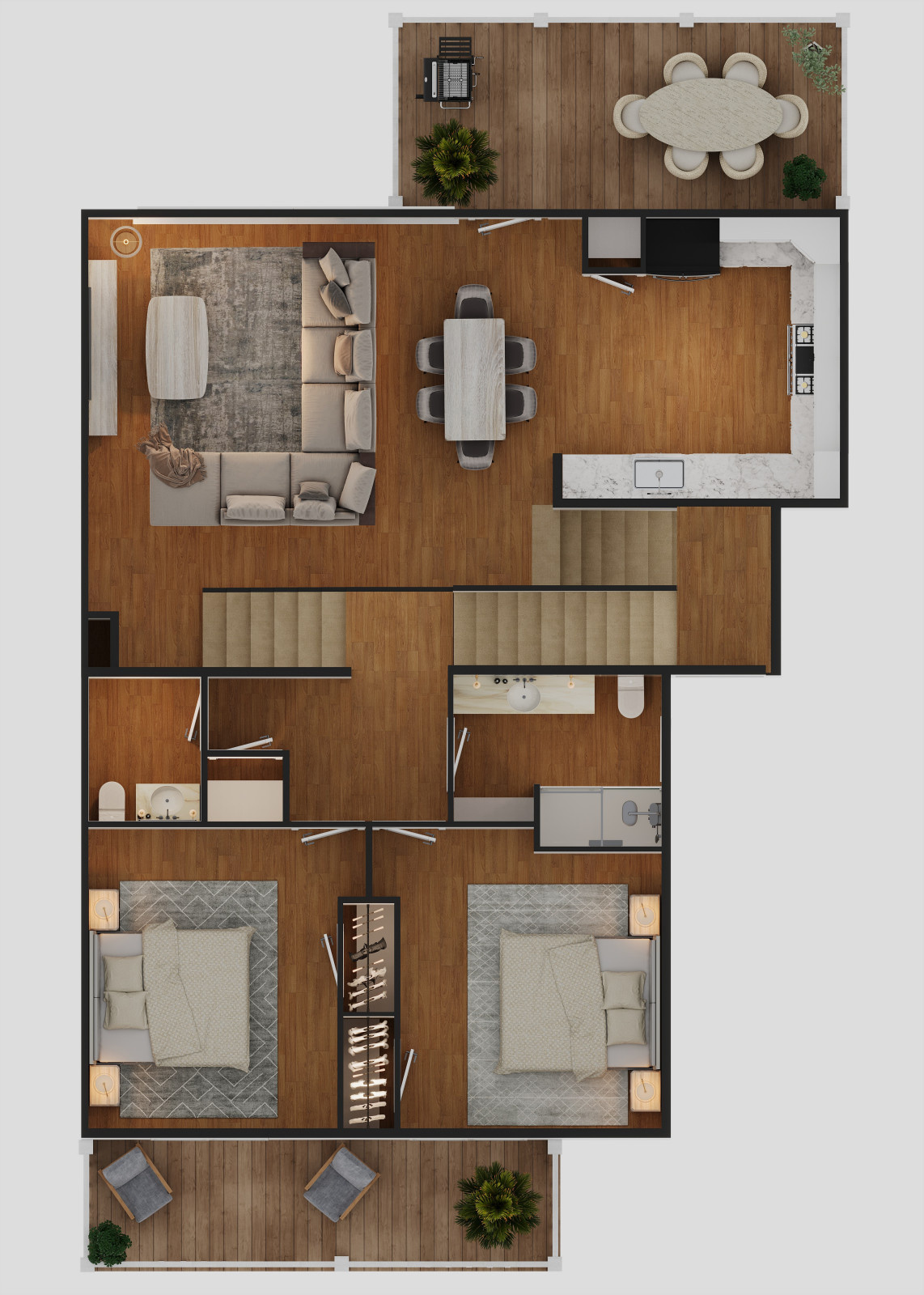 Обложка проекта: House, 3d plan