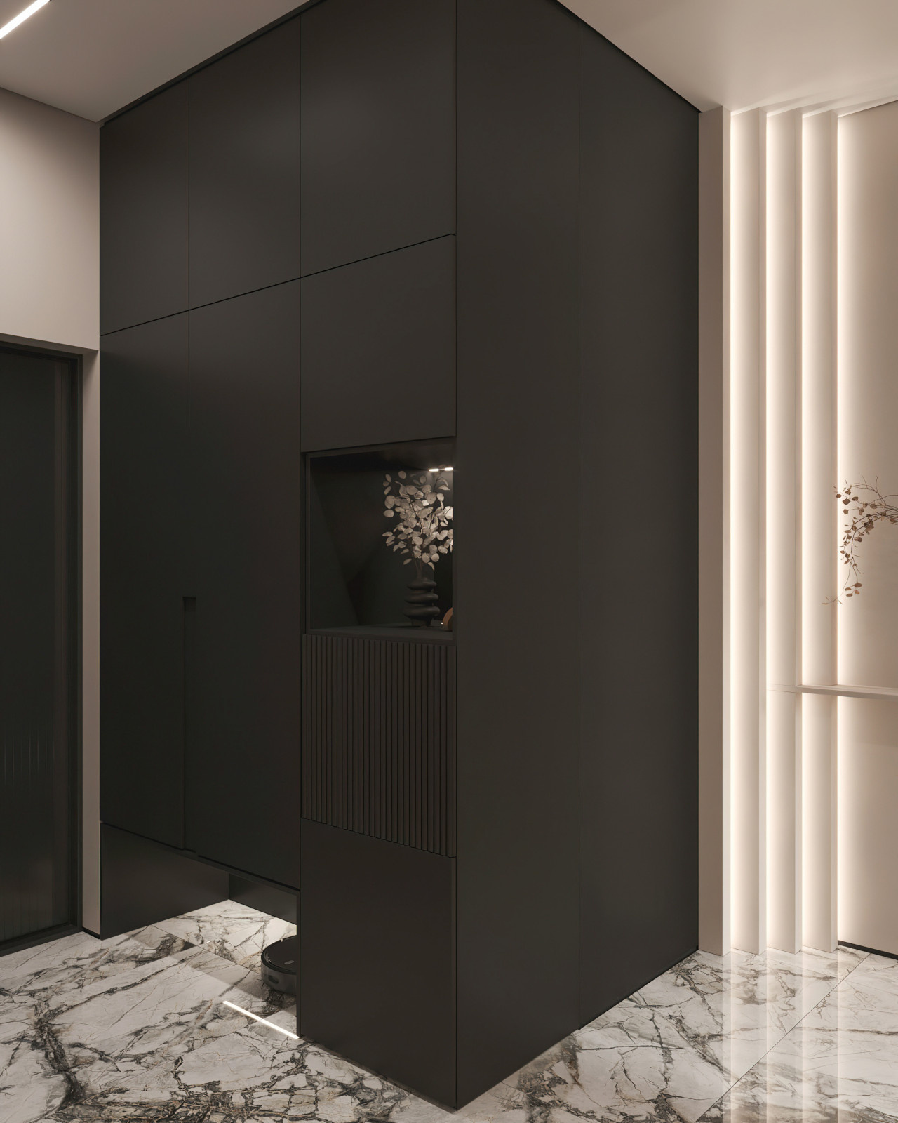 17. Marble 106м². Прихожая