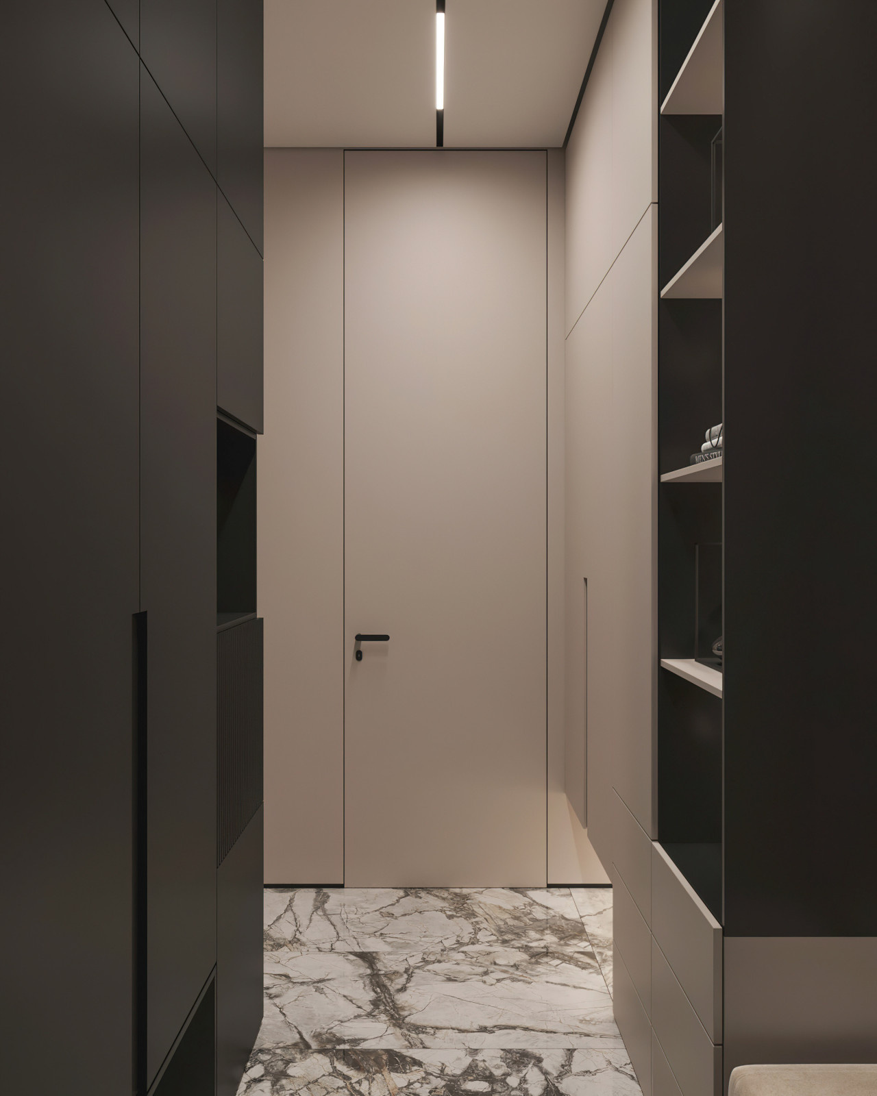 17. Marble 106м². Прихожая