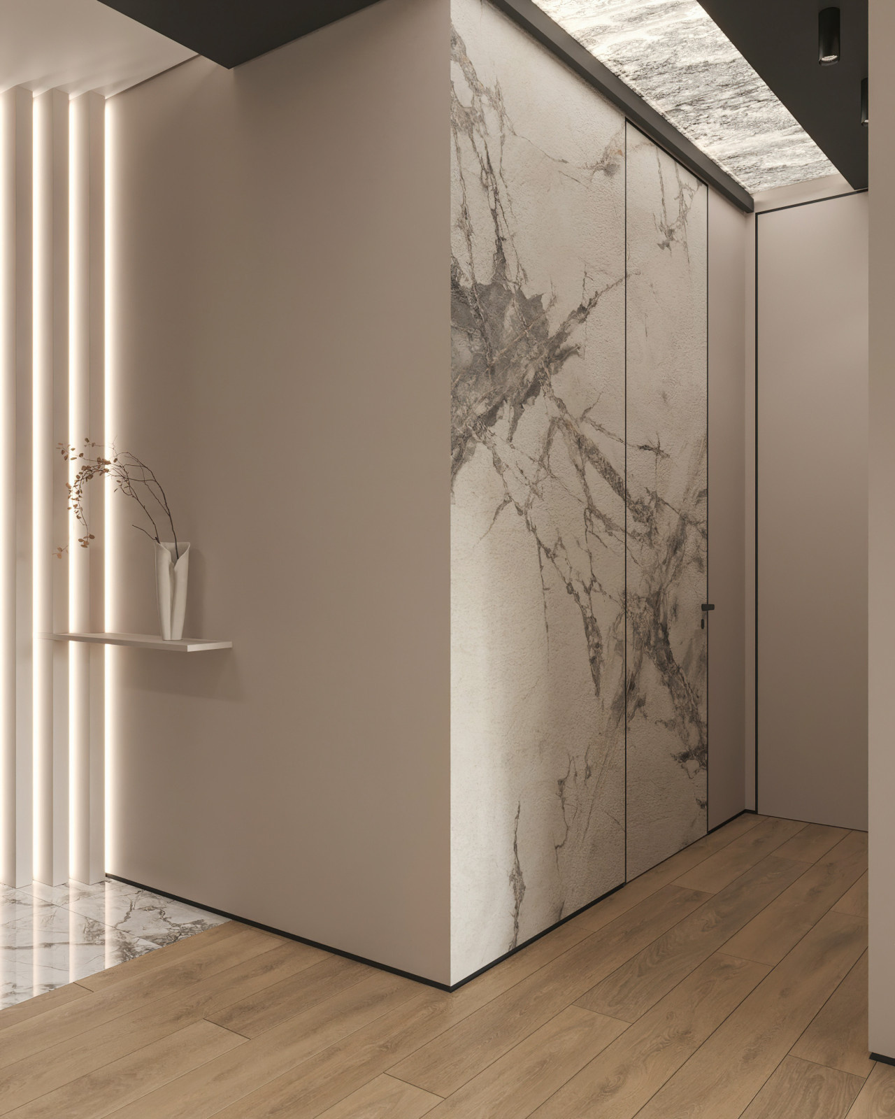 17. Marble 106м². Прихожая
