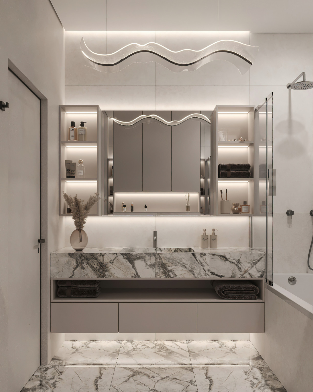 17. Marble 106м². Сан.узел №1