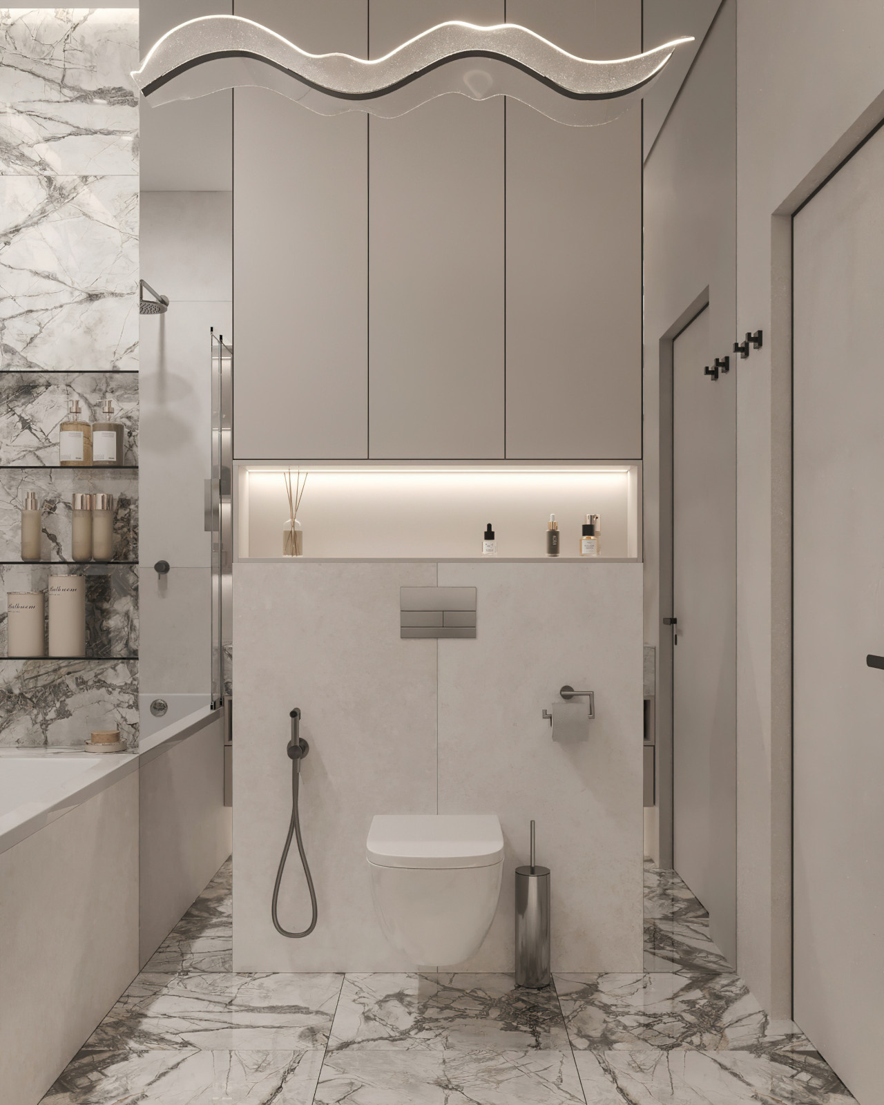 17. Marble 106м². Сан.узел №1