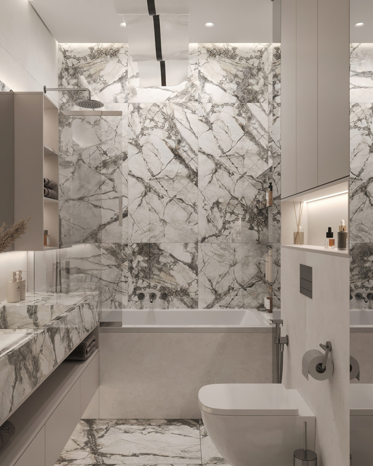 17. Marble 106м². Сан.узел №1