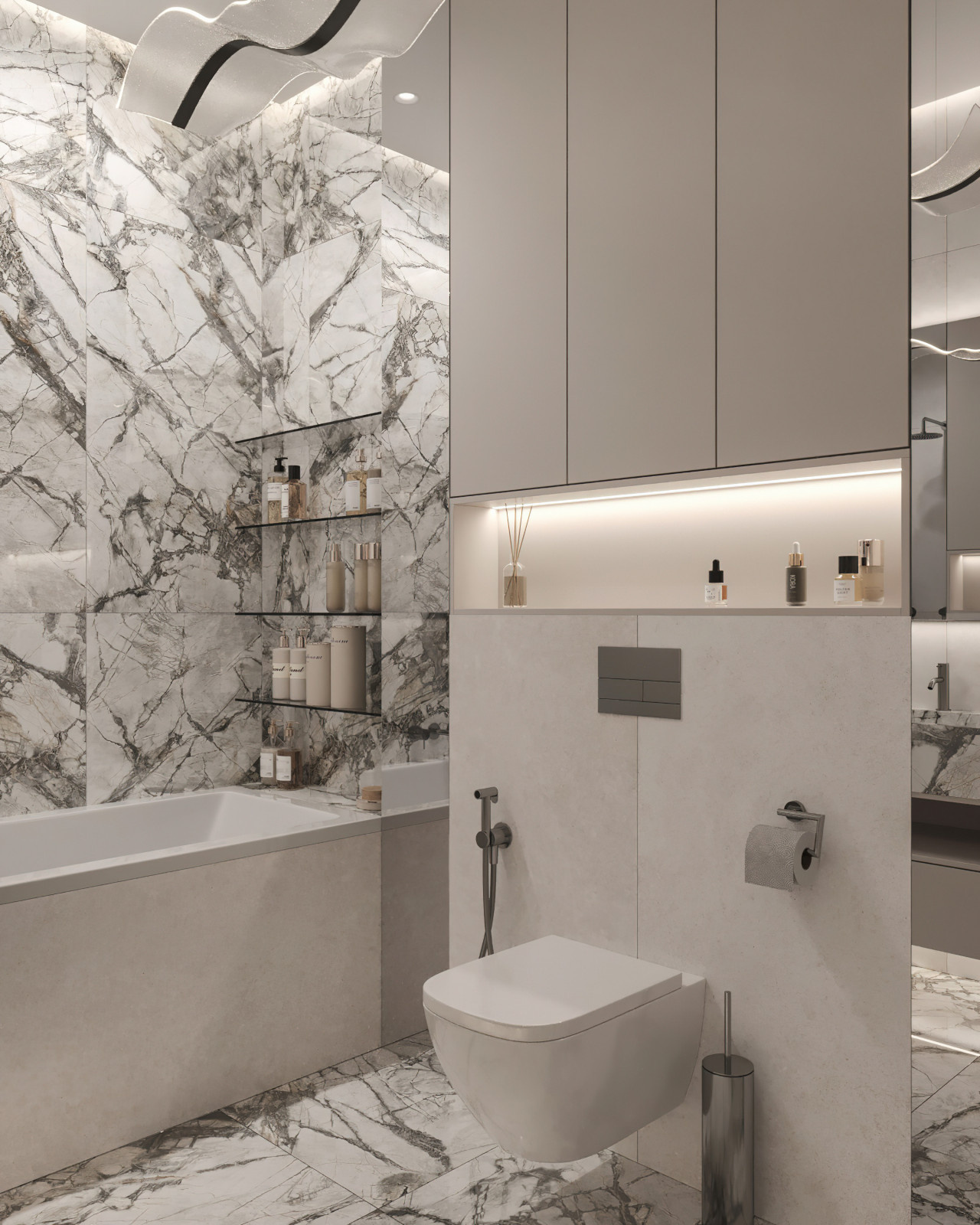 17. Marble 106м². Сан.узел №1