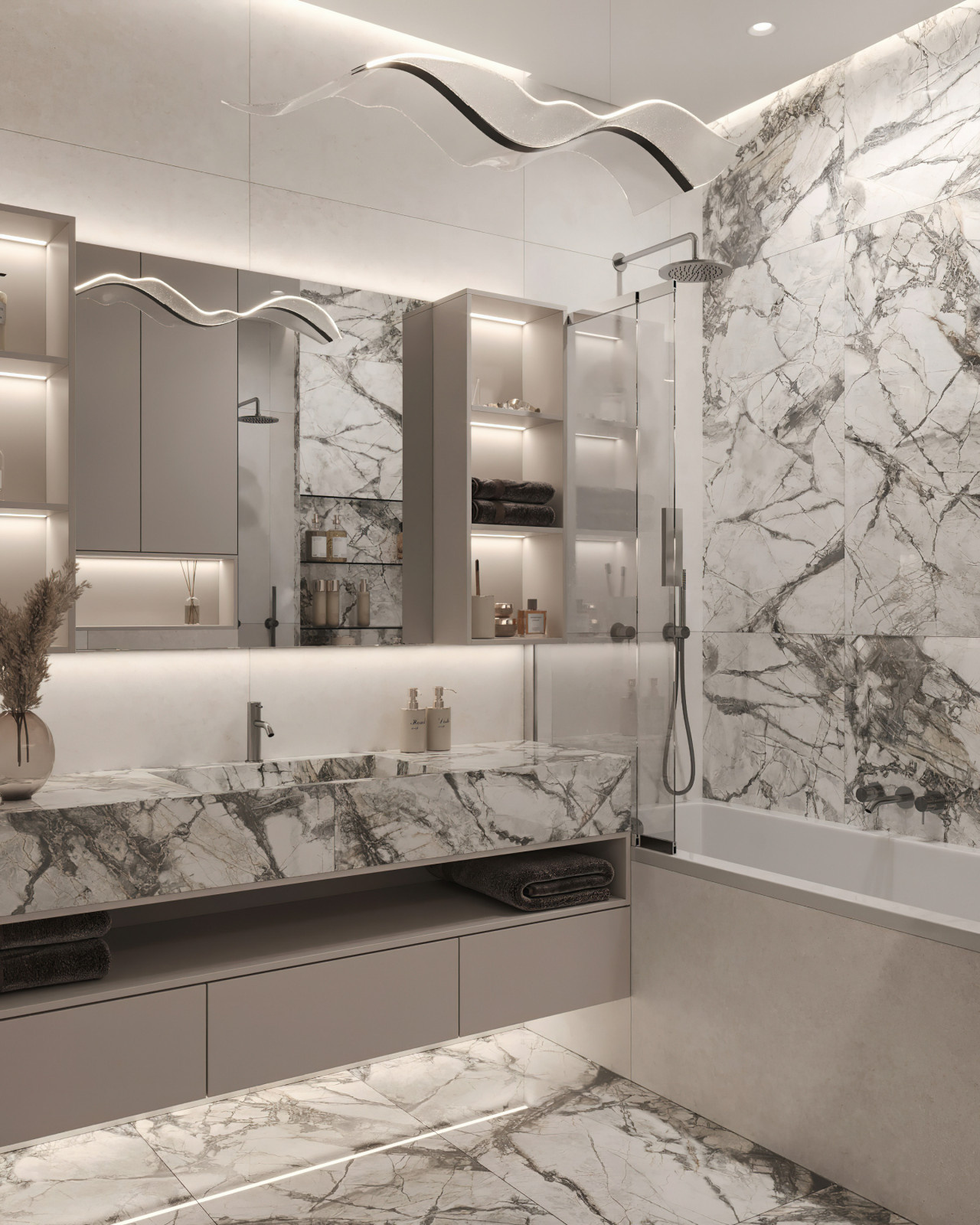 17. Marble 106м². Сан.узел №1