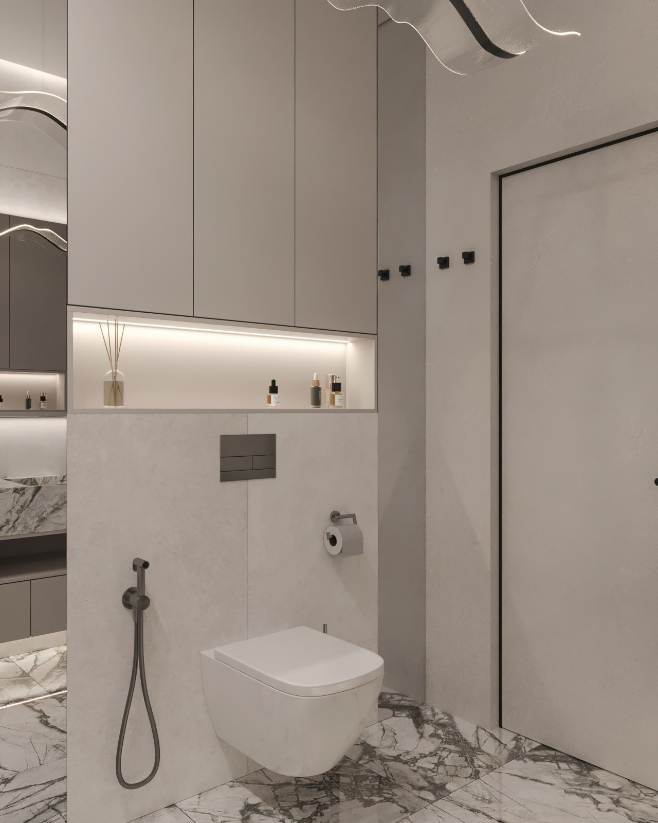 17. Marble 106м². Сан.узел №1