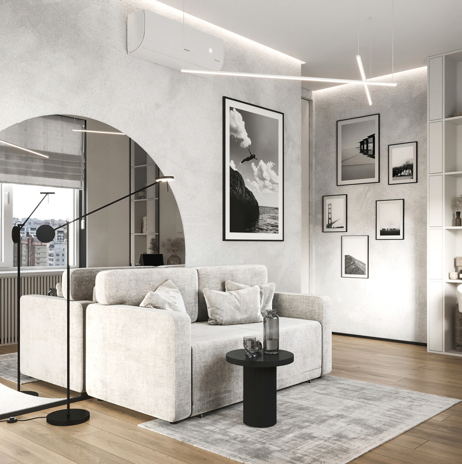 17. Marble 106м². Кабинет