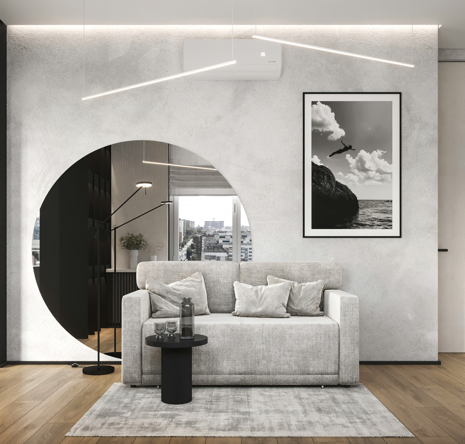 17. Marble 106м². Кабинет