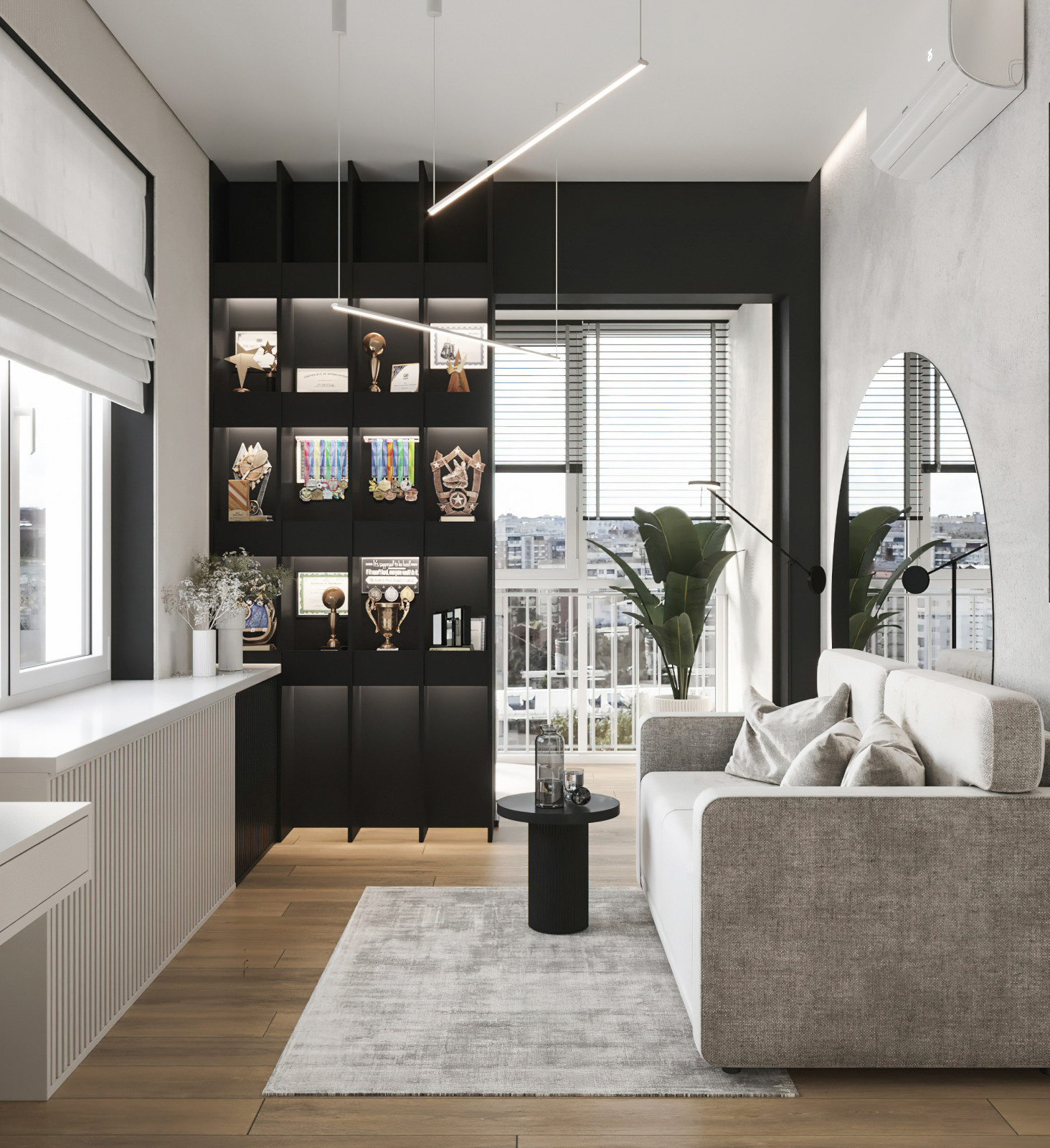 17. Marble 106м². Кабинет