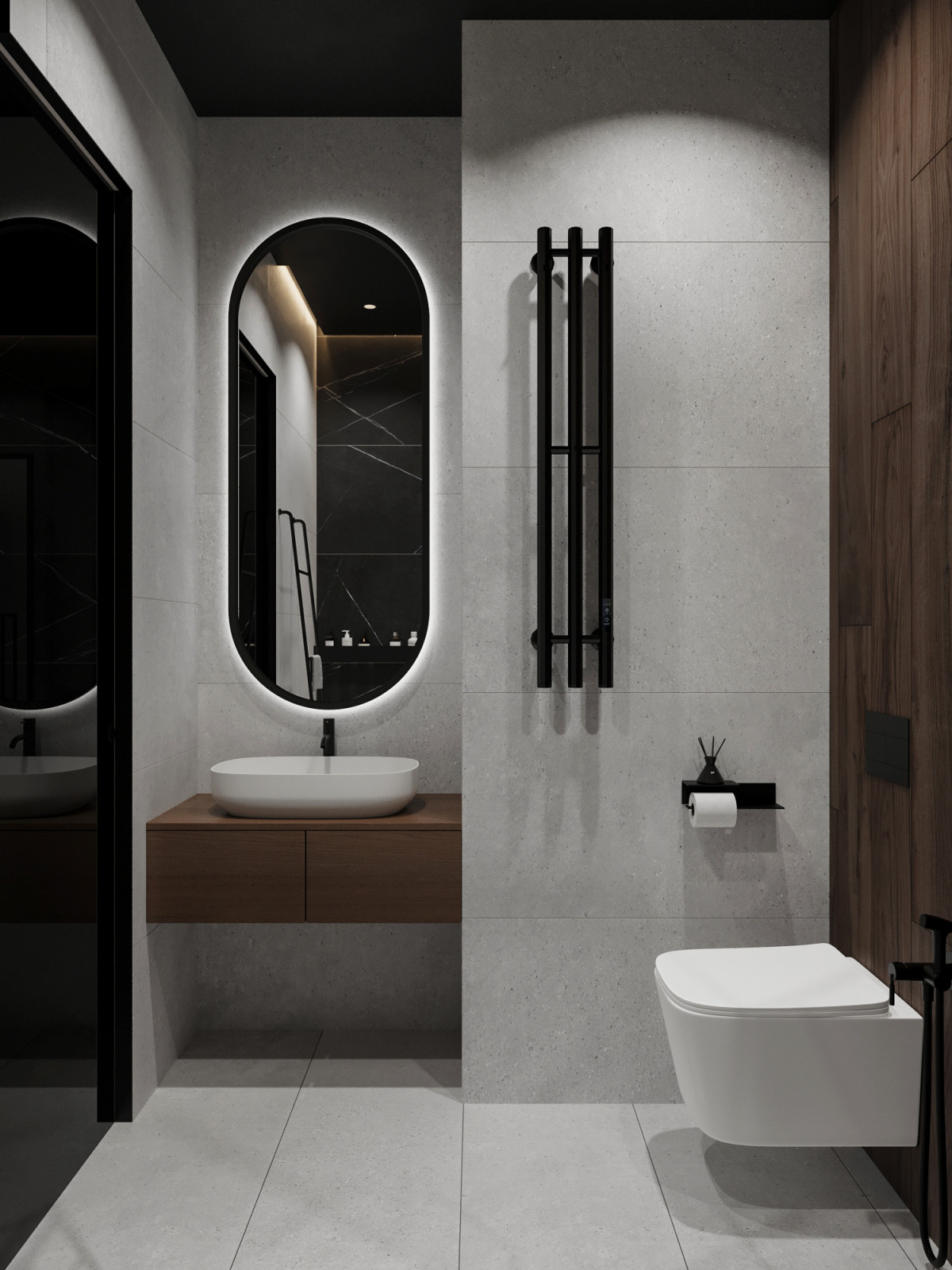 Минималистичный интерьер 68 м² для спокойной жизни в городе