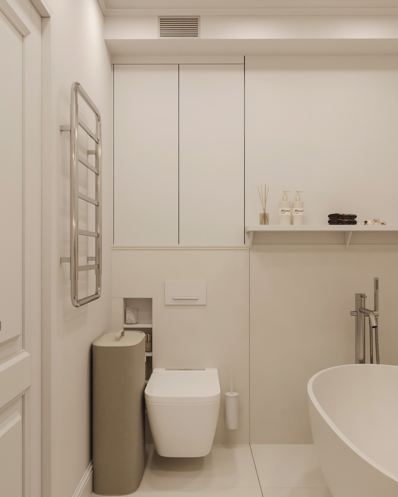 18. Clean 64 м². Ванная комната