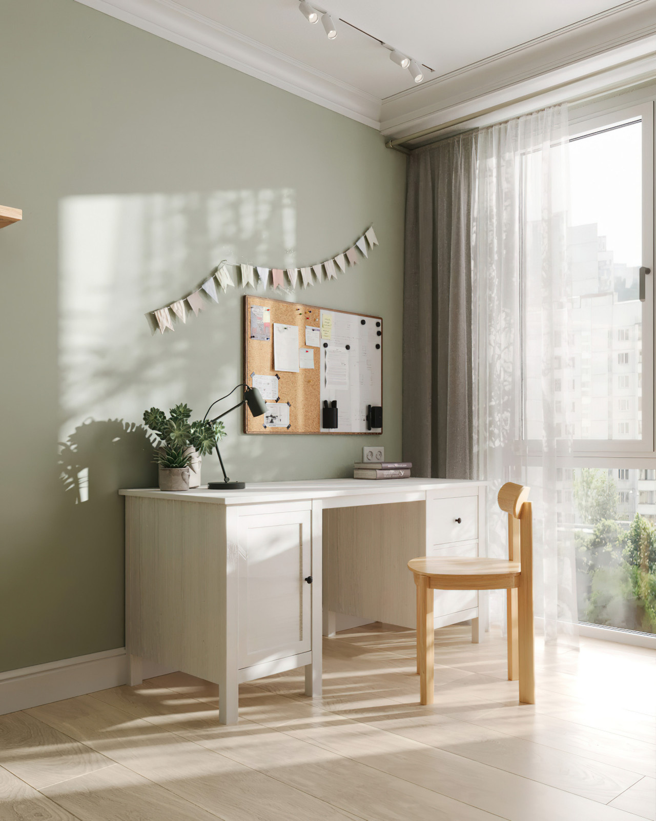 18. Clean 64 м². Детская