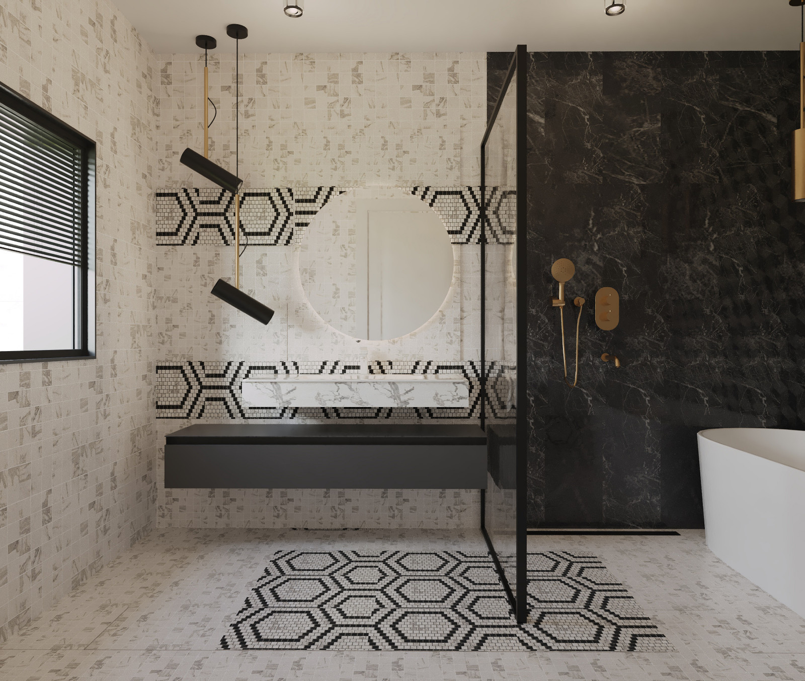 3D bathroom design