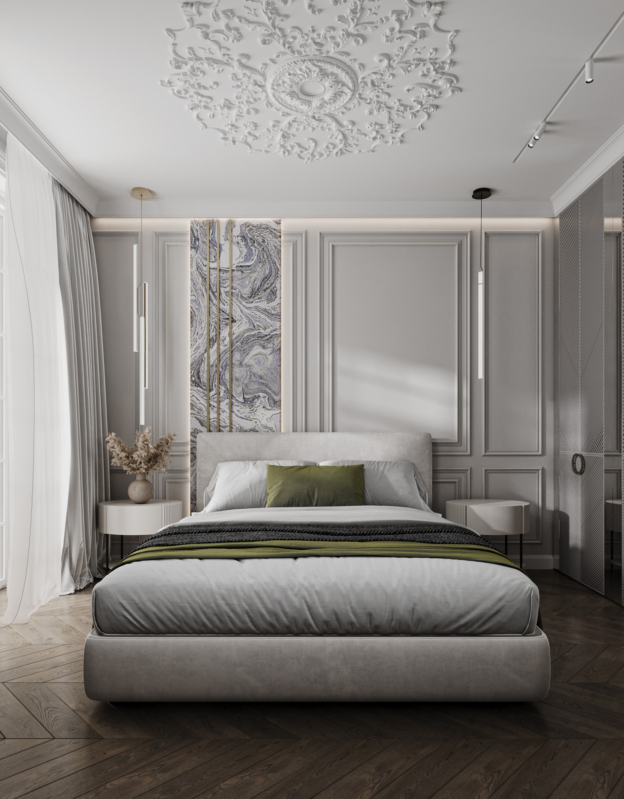 Квартира 128 м² в современном стиле