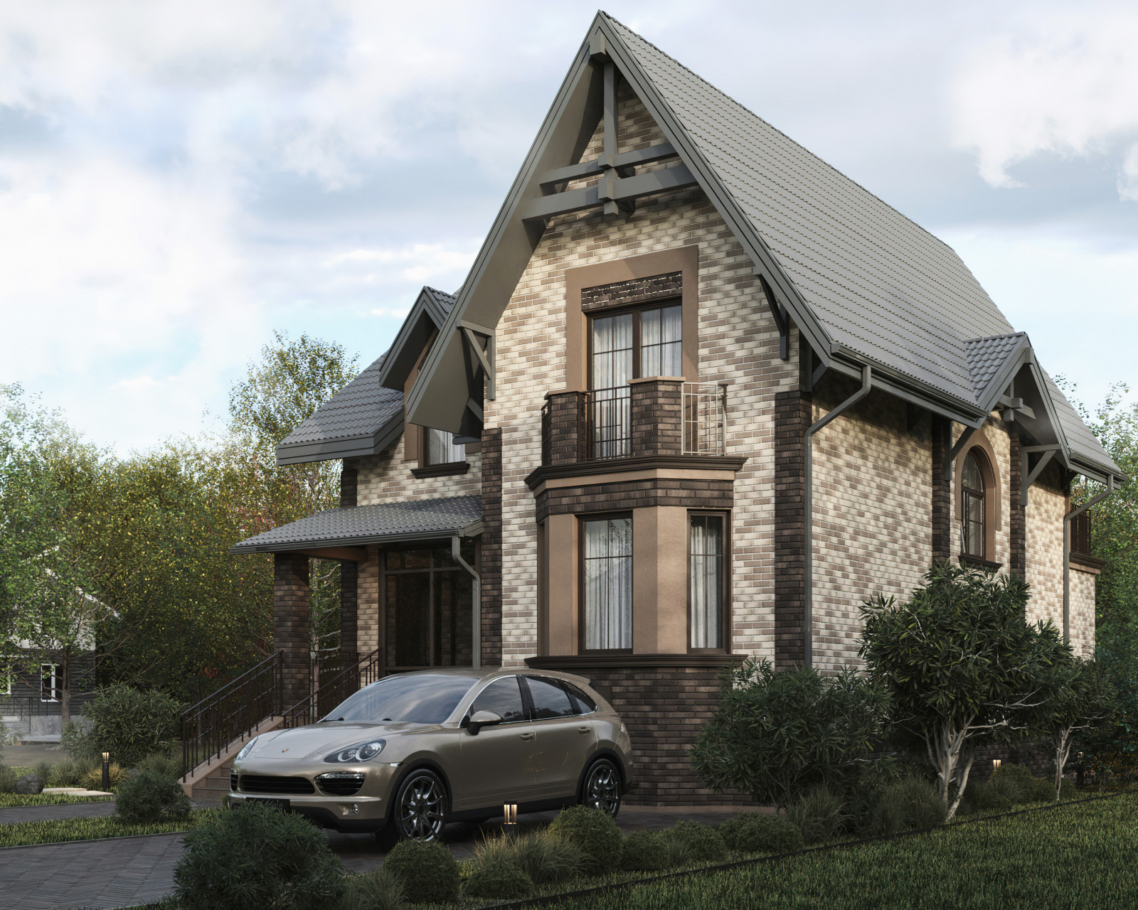 22. Mikhailovka 271м². Фасад