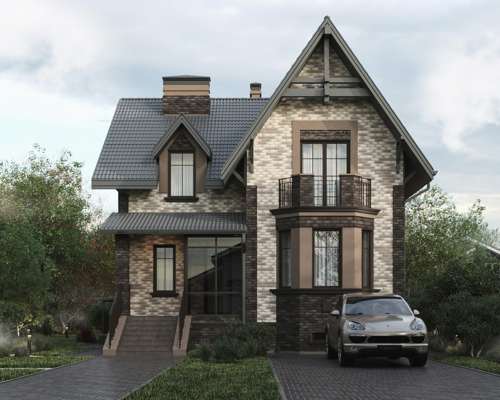 22. Mikhailovka 271м². Фасад