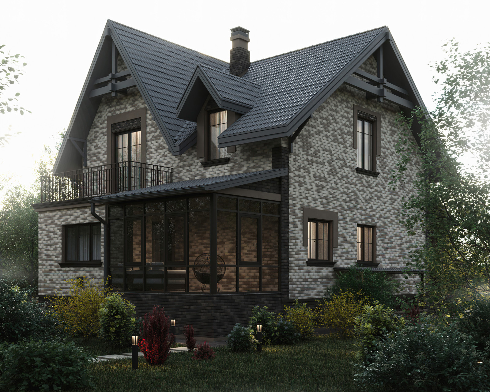 22. Mikhailovka 271м². Фасад