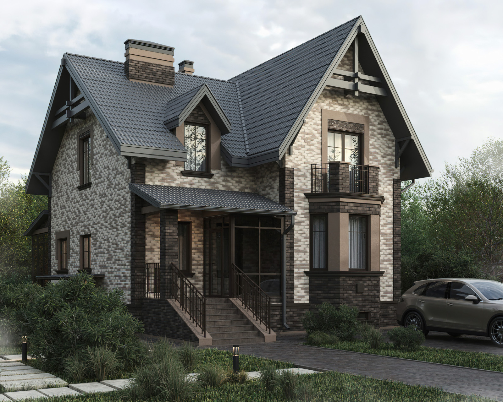 22. Mikhailovka 271м². Фасад