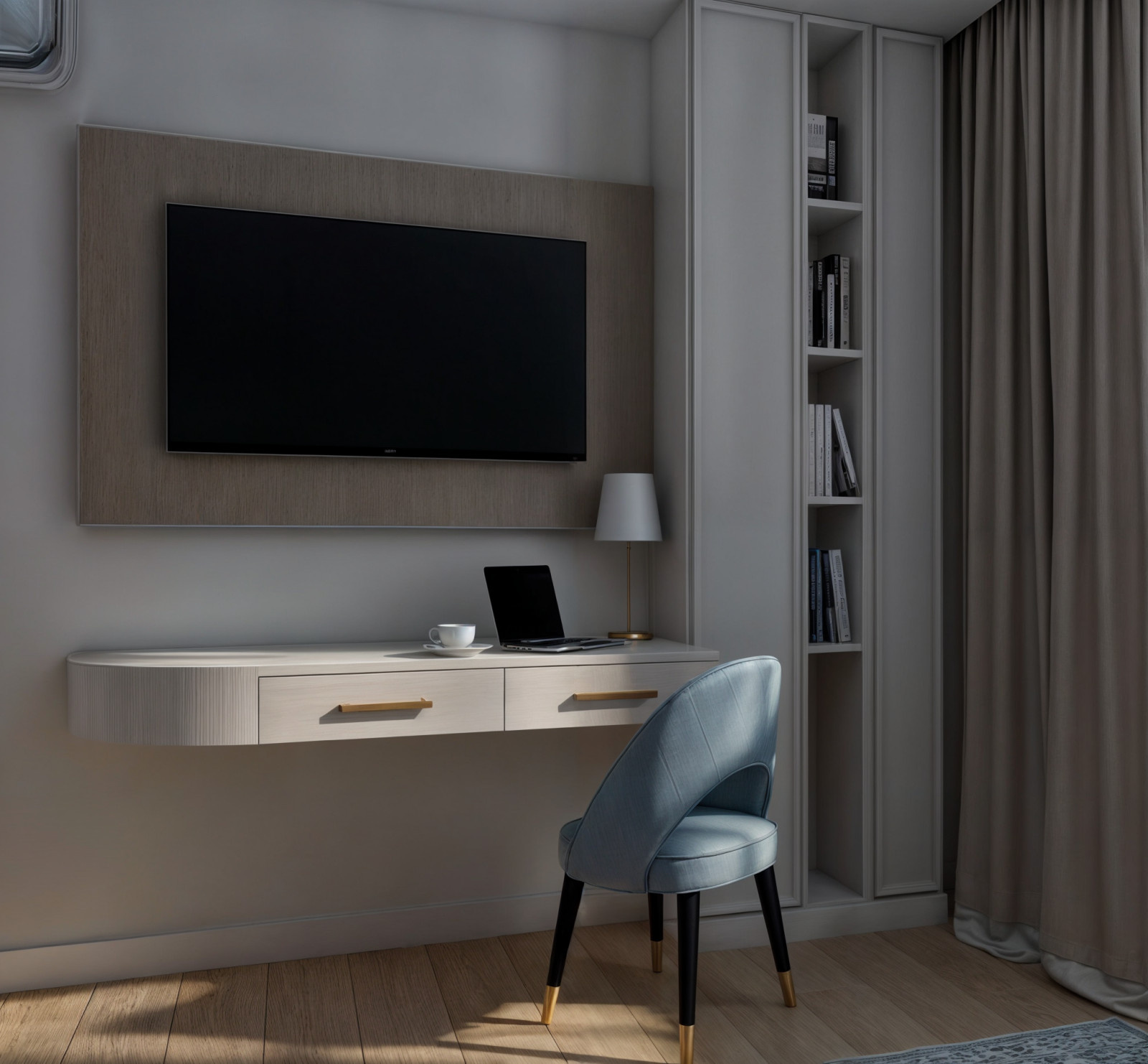 A cozy two-room apartment for a mother and her teenage daughter