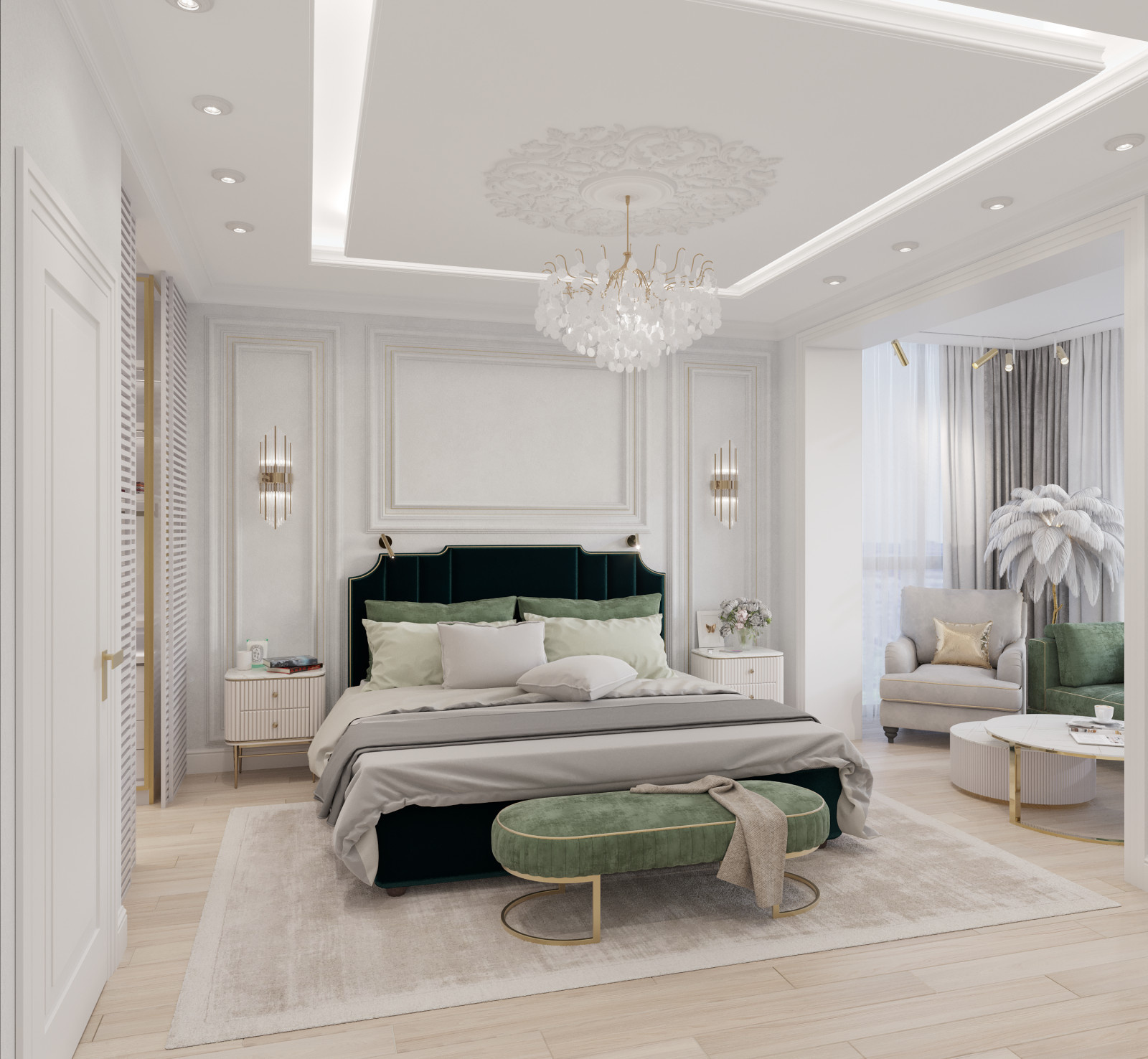 Обложка проекта: Квартира 140м2 ЖК "Magnifica"