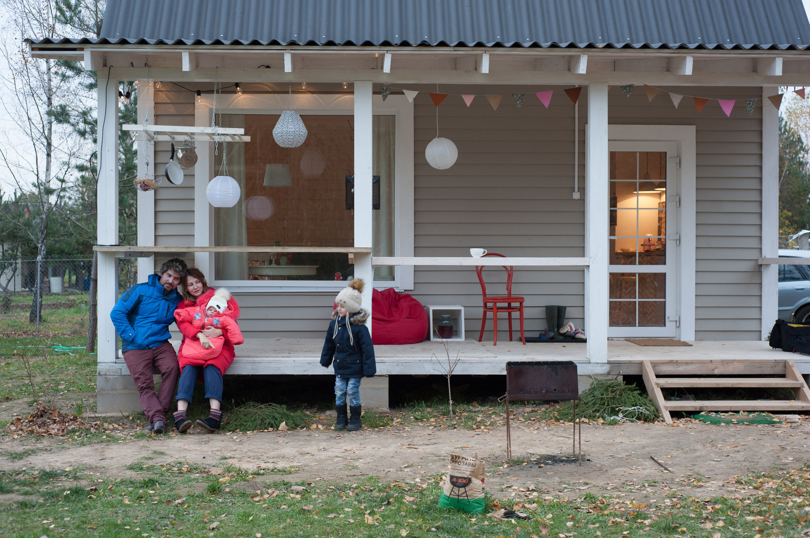 В гостях: Крошечный белый дом под Минском