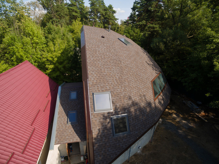 В гостях: 1/4 сферы — и это дом в Москве