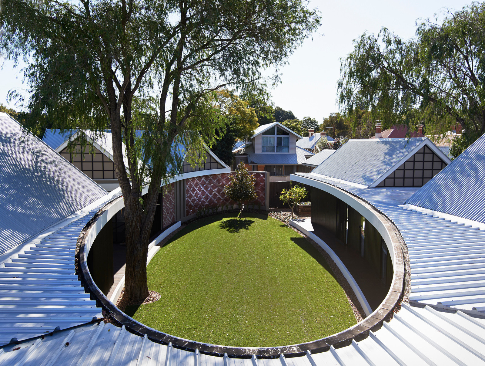 Houzz Австралия: Дом с овальным двором
