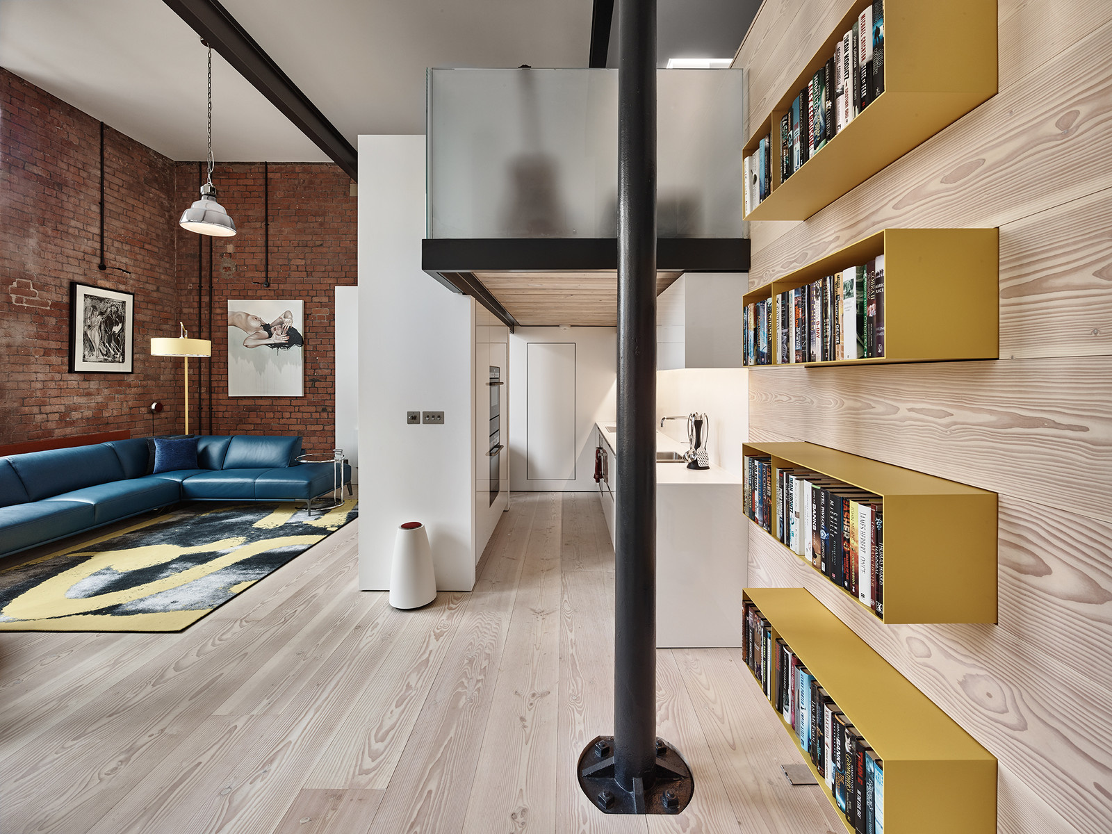 Houzz Британия: Суконная фабрика, превращенная в современный дом