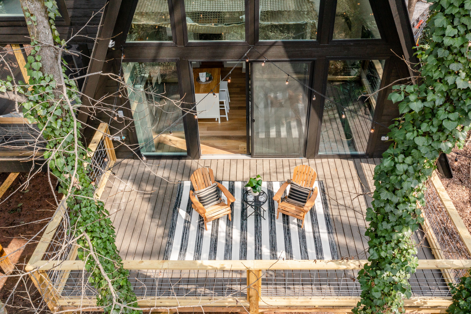 Обложка статьи: Houzz США: Хижина в лесу Южной Каролины