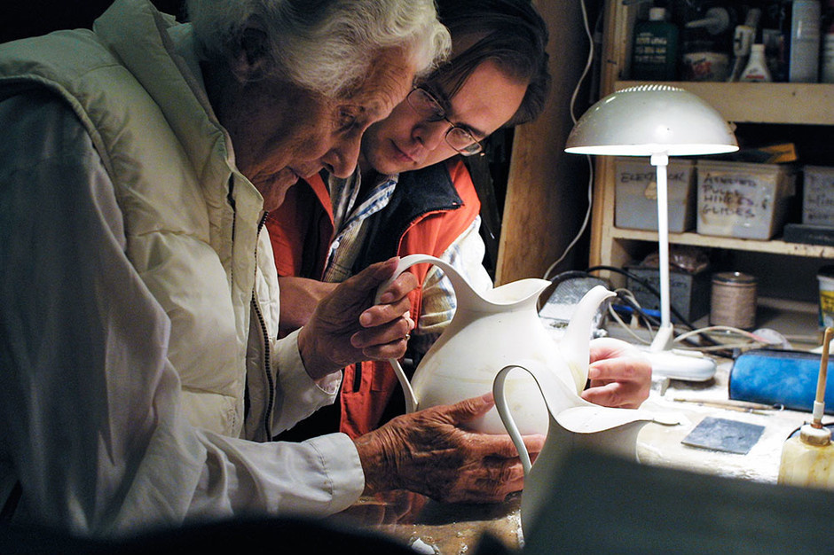 Портрет: Ева Цайзель и ее сервиз для ИФЗ