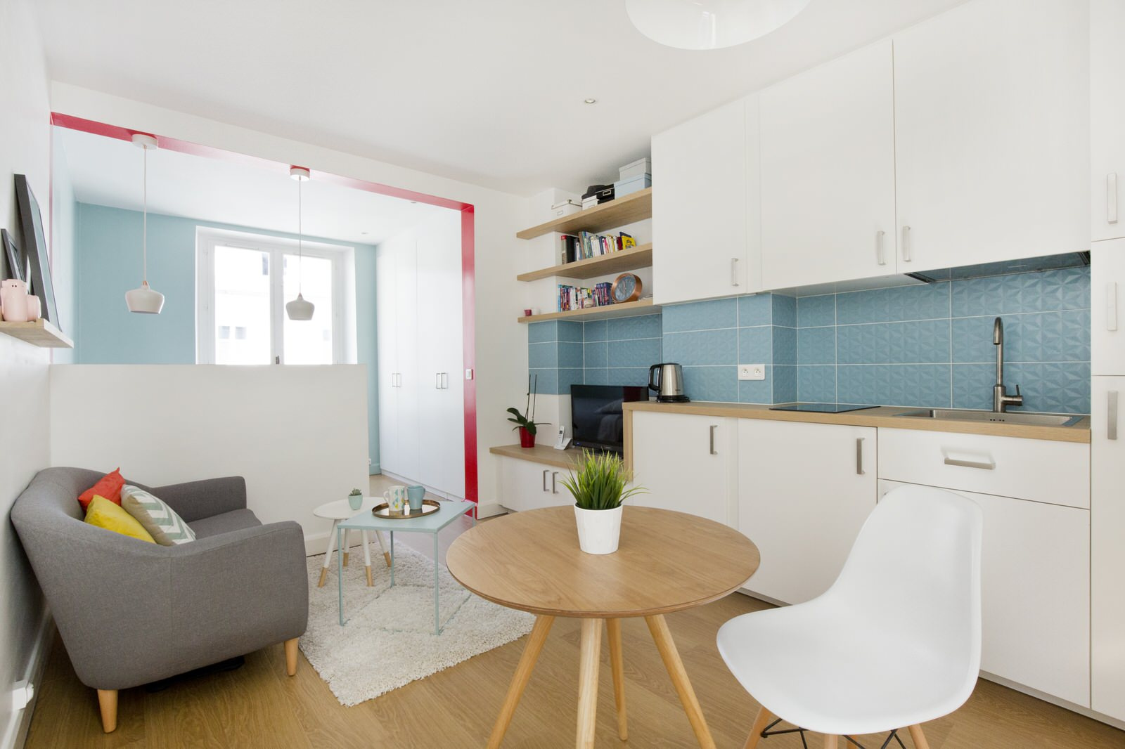 Houzz Франция: Квартира-студия площадью 23 квадратных метра